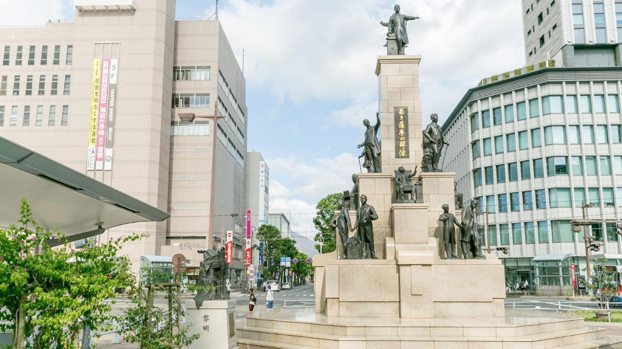 Toyoko Inn Kagoshima Chuo Eki Higashi Guchi Eksteriør bilde