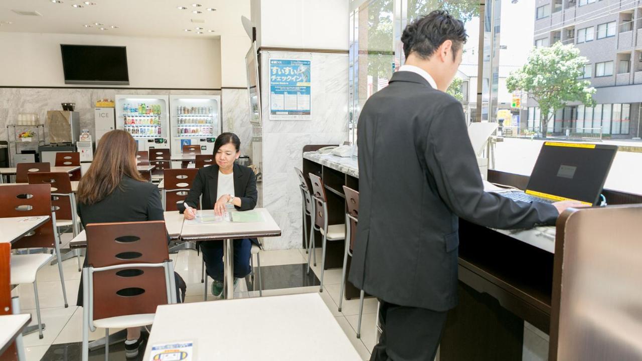 Toyoko Inn Kagoshima Chuo Eki Higashi Guchi Eksteriør bilde